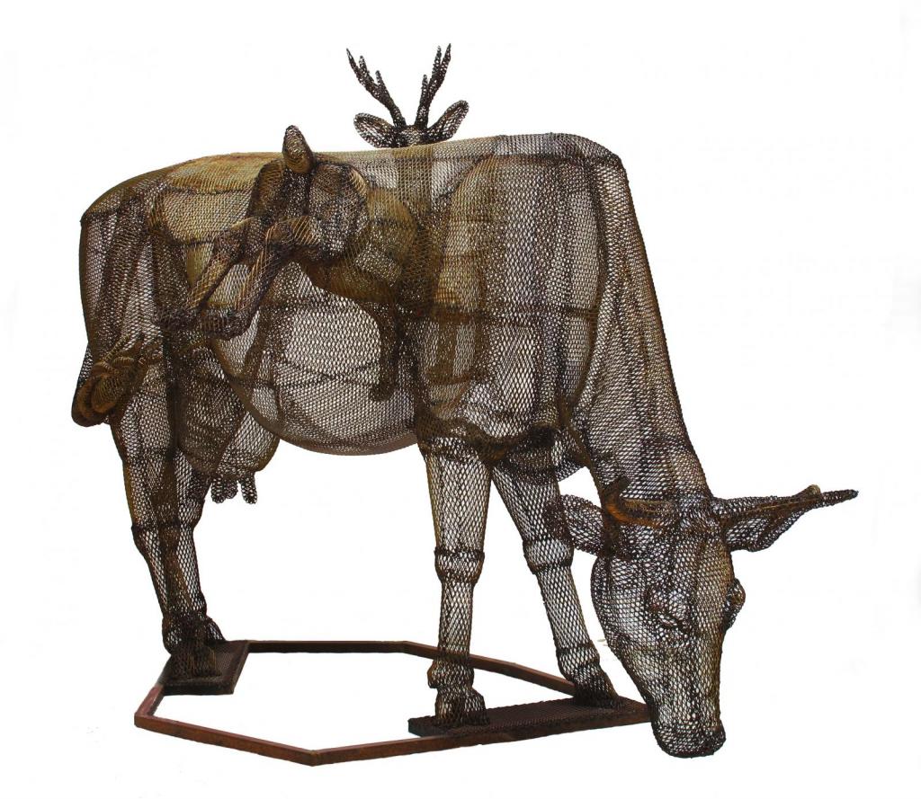 vaca y venado de las pampas